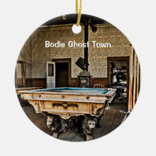 Ornamento De Cerâmica Bodie Ghost Town, Califórnia,