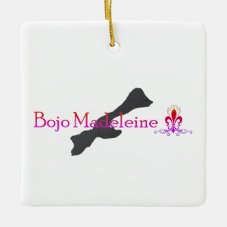 Ornamento De Cerâmica Bojo Bright Square Ornament