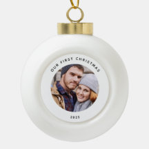 Casal Nossa Primeira Foto De Natal