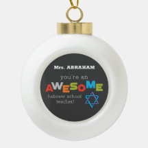 Dia de Apreciação de Professores da Escola Hebraic