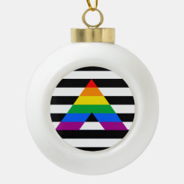 Ornamento De Cerâmica Bola ORGULHO ALIADO RETO 2014 PRIDE.png