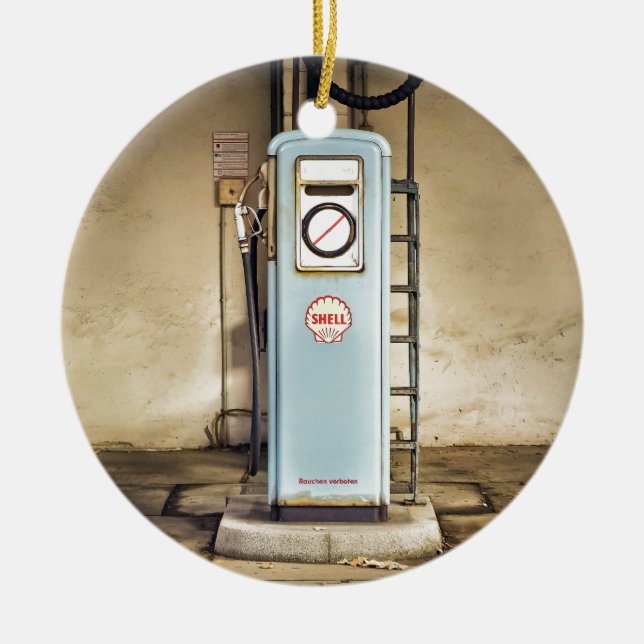 Ornamento De Cerâmica bomba de gás (Frente)