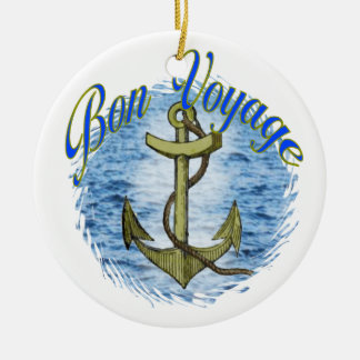 Ornamento De Cerâmica Bon voyage