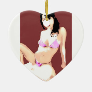 Ornamento De Cerâmica Boneca viva 5