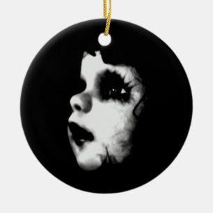 Ornamento De Cerâmica Bonecas assustadoras