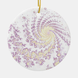 Ornamento De Cerâmica Bonito padrão de oscilação delicada