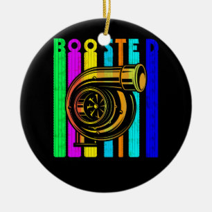 Ornamento De Cerâmica Boost Turbo Car Aumentado Turbocompressor Raça Re