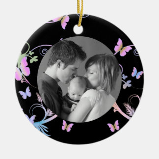 Ornamento De Cerâmica Borboleta