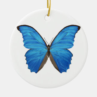 Ornamento De Cerâmica Borboleta azul de Morpho