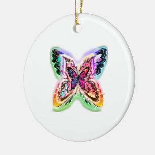 Ornamento De Cerâmica Borboleta elétrica