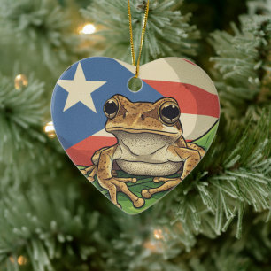 Ornamento De Cerâmica Boricua