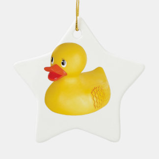 Ornamento De Cerâmica Borracha Ducky