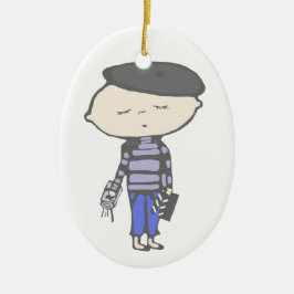 Ornamento De Cerâmica Borracho do cinema