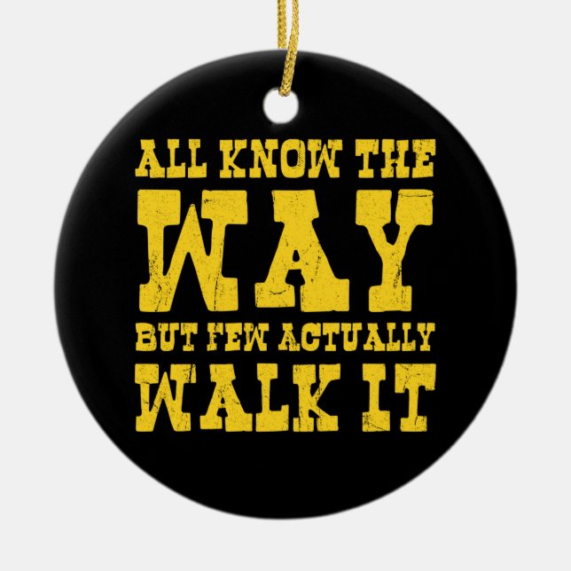 Ornamento De Cerâmica Botão Estilo Ocidental do Budismo Zen Spaghetti (Frente)