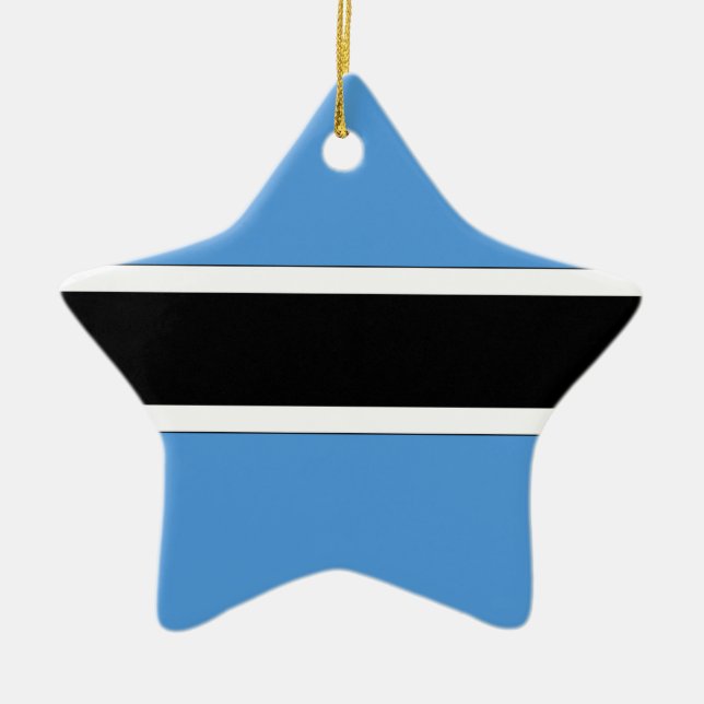 Ornamento De Cerâmica Botswana (Frente)