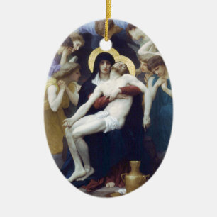 Ornamento De Cerâmica Bouguereau - Pietà