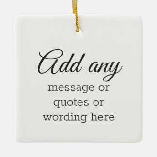 Ornamento De Cerâmica Branco elegante e uniforme