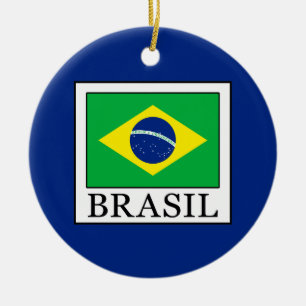 Ornamento De Cerâmica Brasil