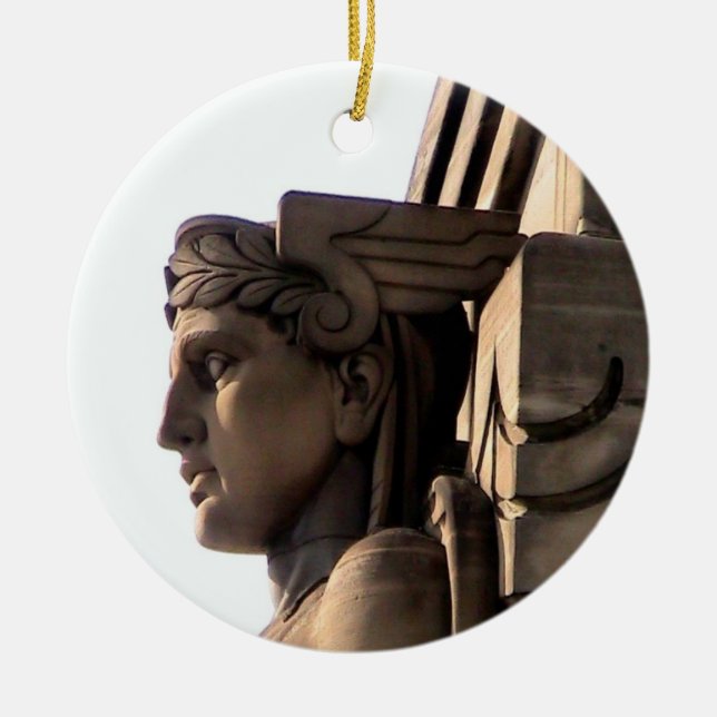 Ornamento De Cerâmica Bridge Guardian CLE (Frente)