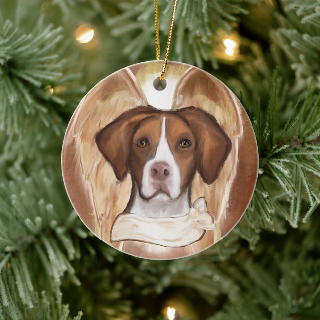 Ornamento De Cerâmica Brittany Angel (Árvore)