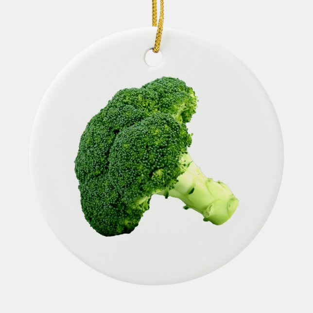 Ornamento De Cerâmica Broccoli (Frente)