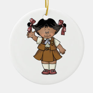 Ornamento De Cerâmica Brownies