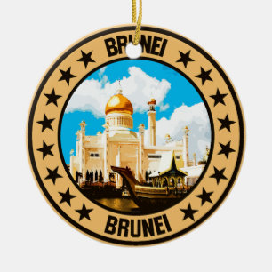 Ornamento De Cerâmica Brunei
