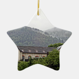 Ornamento De Cerâmica BuildingInTheHills