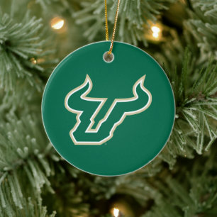 Ornamento De Cerâmica Bulls USF