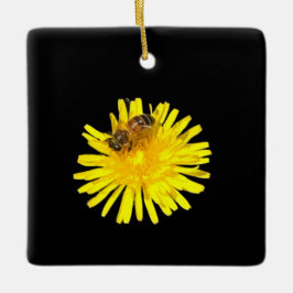 Ornamento De Cerâmica Bumble Bee ornament