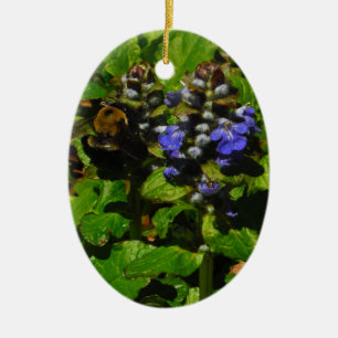 Ornamento De Cerâmica Bumble e Bumble Bee