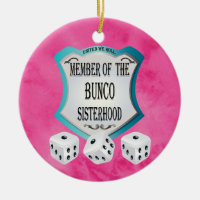 Bunco - o rosa uniu-nos rola os dados