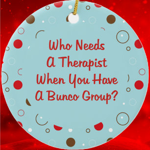 Ornamento De Cerâmica bunco que precisa um terapeuta