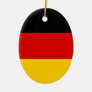 Ornamento De Cerâmica Bundesflagge