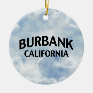 Ornamento De Cerâmica Burbank Califórnia