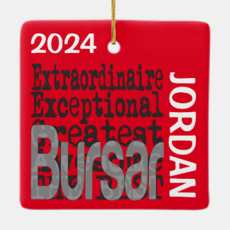 Ornamento De Cerâmica Bursar Extraordinário PERSONALIZADO