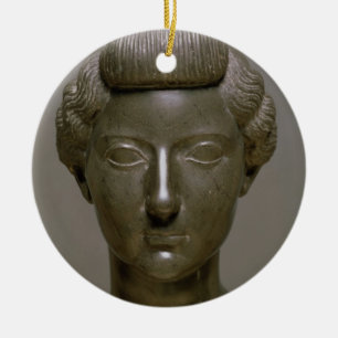 Ornamento De Cerâmica Cabeça de Livia Drusilla (ANÚNCIO 56 BC-29)