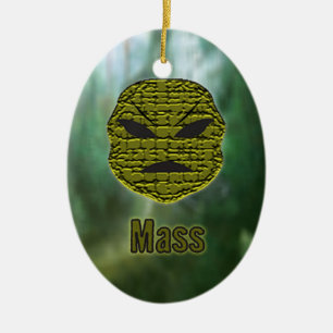 Ornamento De Cerâmica Cabeças Voodoo ~ Pântano