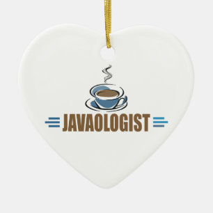 Ornamento De Cerâmica Café Engraçado