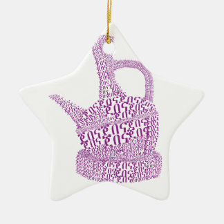 Ornamento De Cerâmica Café etíope de Jebena/