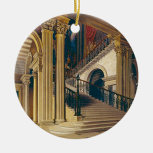 Ornamento De Cerâmica Caixa da escada, casa de Buckingham, 'da história