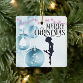 Ornamento De Cerâmica Calçado de dança para irlandeses personalizado, Du