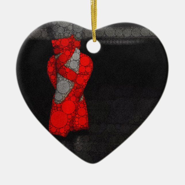 Ornamento De Cerâmica Calçados Ballerina Balé (Frente)