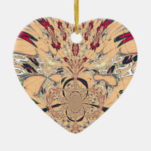 Ornamento De Cerâmica Caleidoscópio Africano Vibrante: Uma Delícia de Pe