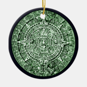 Ornamento De Cerâmica calendário maia