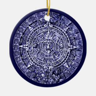 Ornamento De Cerâmica calendário maia