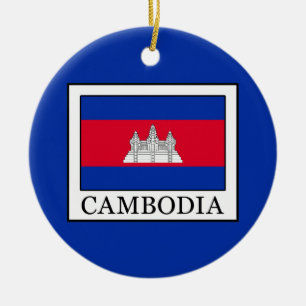 Ornamento De Cerâmica Camboja