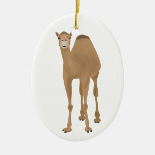 Ornamento De Cerâmica Camel Ornament
