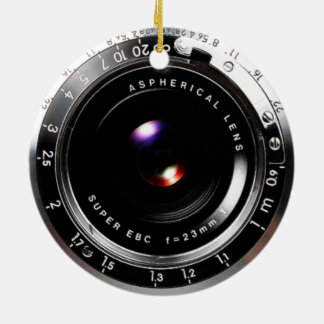 Ornamento De Cerâmica Câmera do filme da velha escola