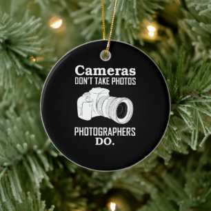 Ornamento De Cerâmica Câmeras Não Tiram Fotos Fotografando Fotografia